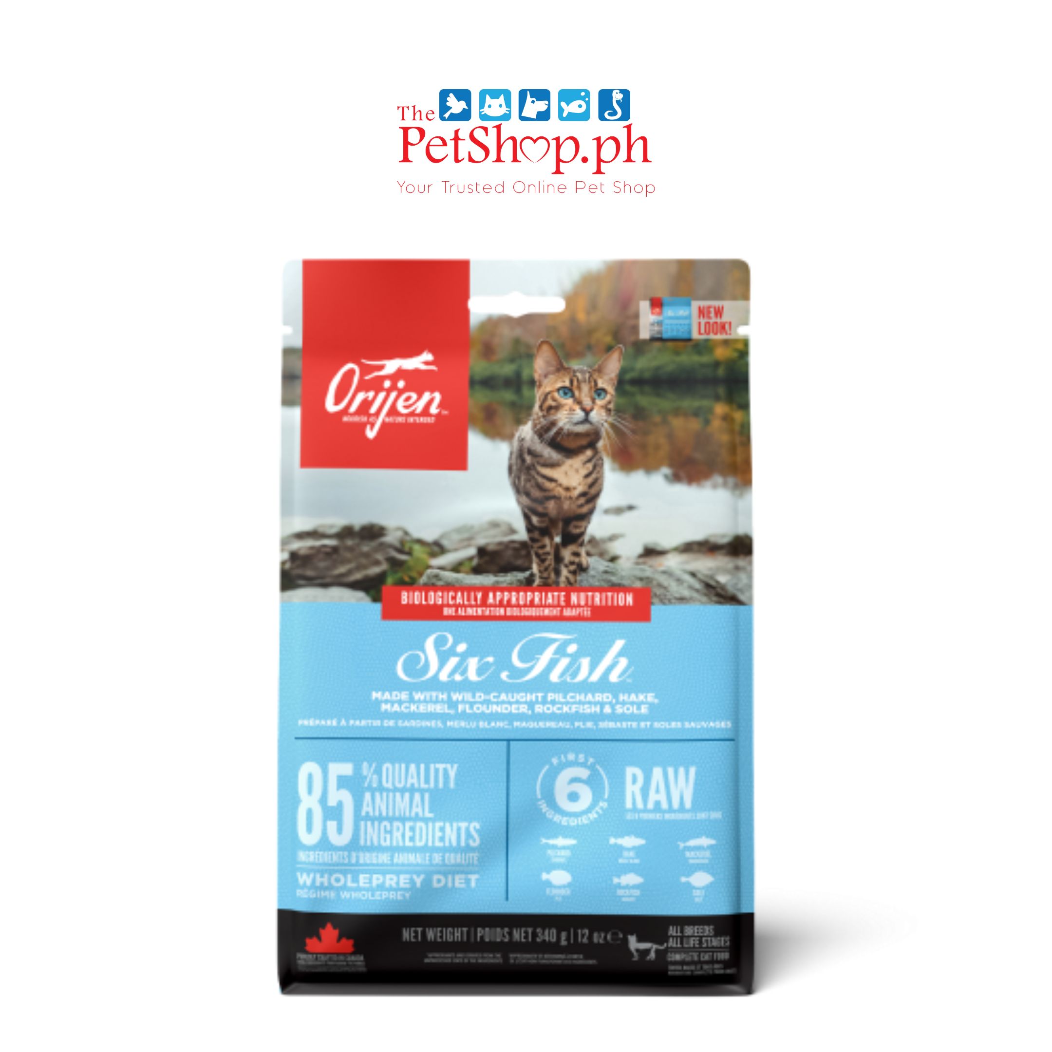 Orijen Six Fish Cat Food 5.4kg