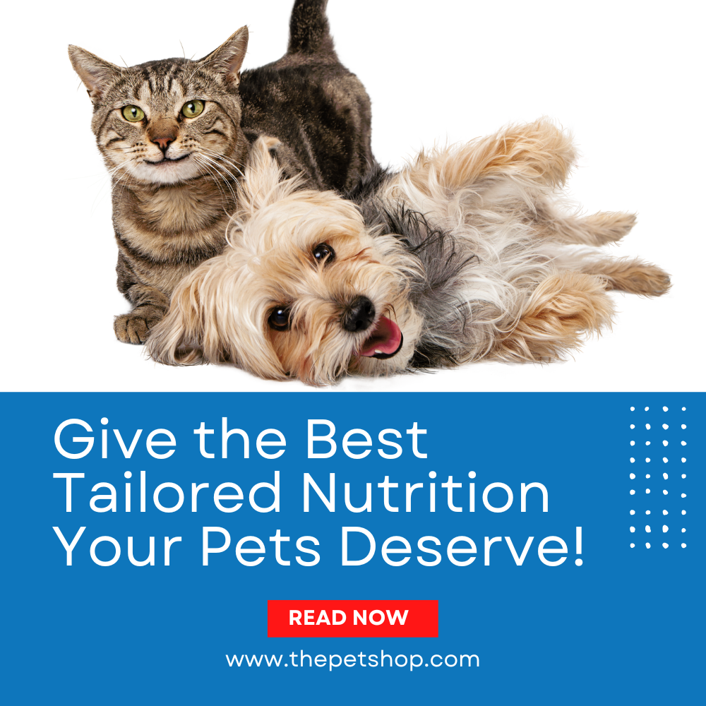 Give the Best Tailored Nutrition Your Pets Deserve!
