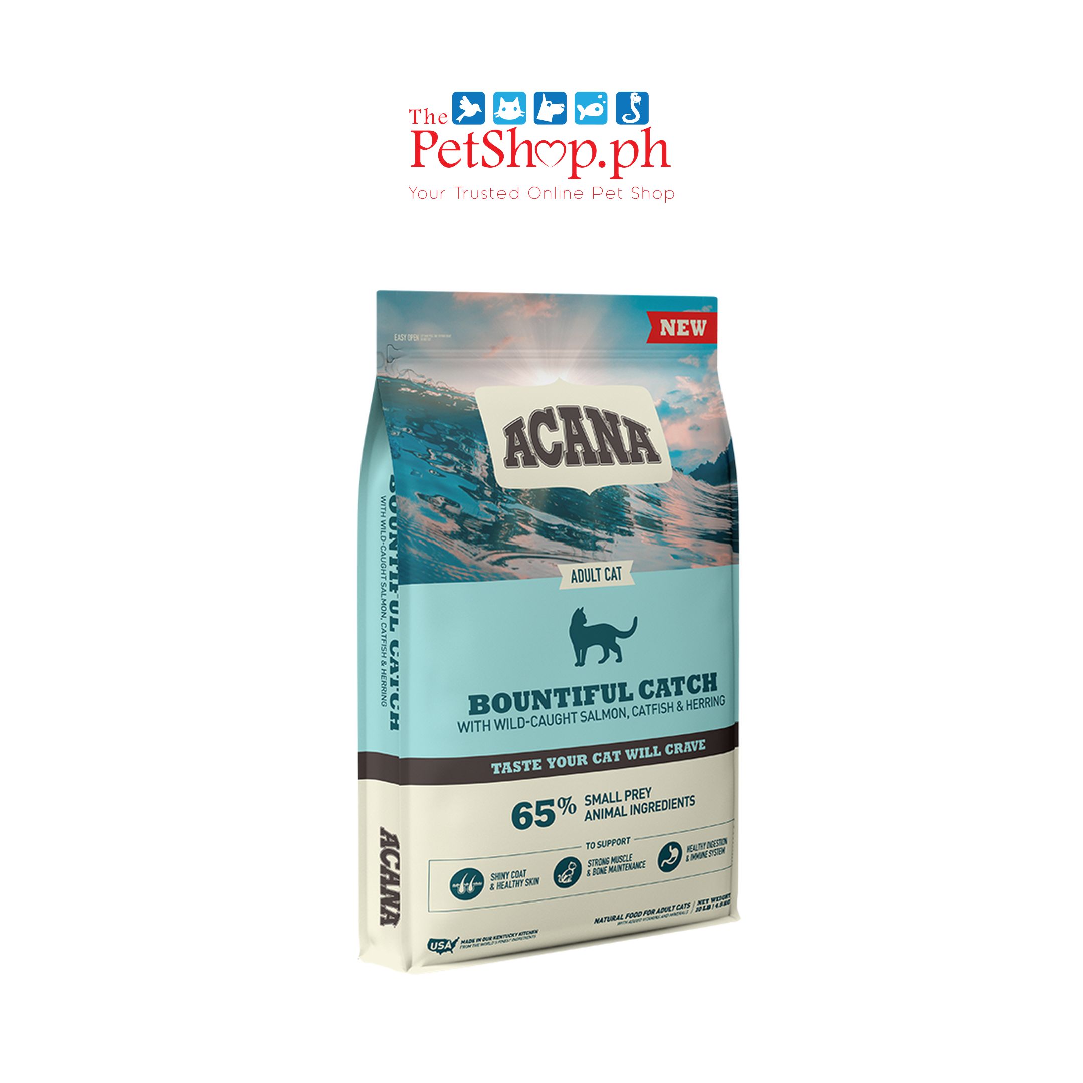 Acana Bountiful Catch for Adult Cats 1.8kg