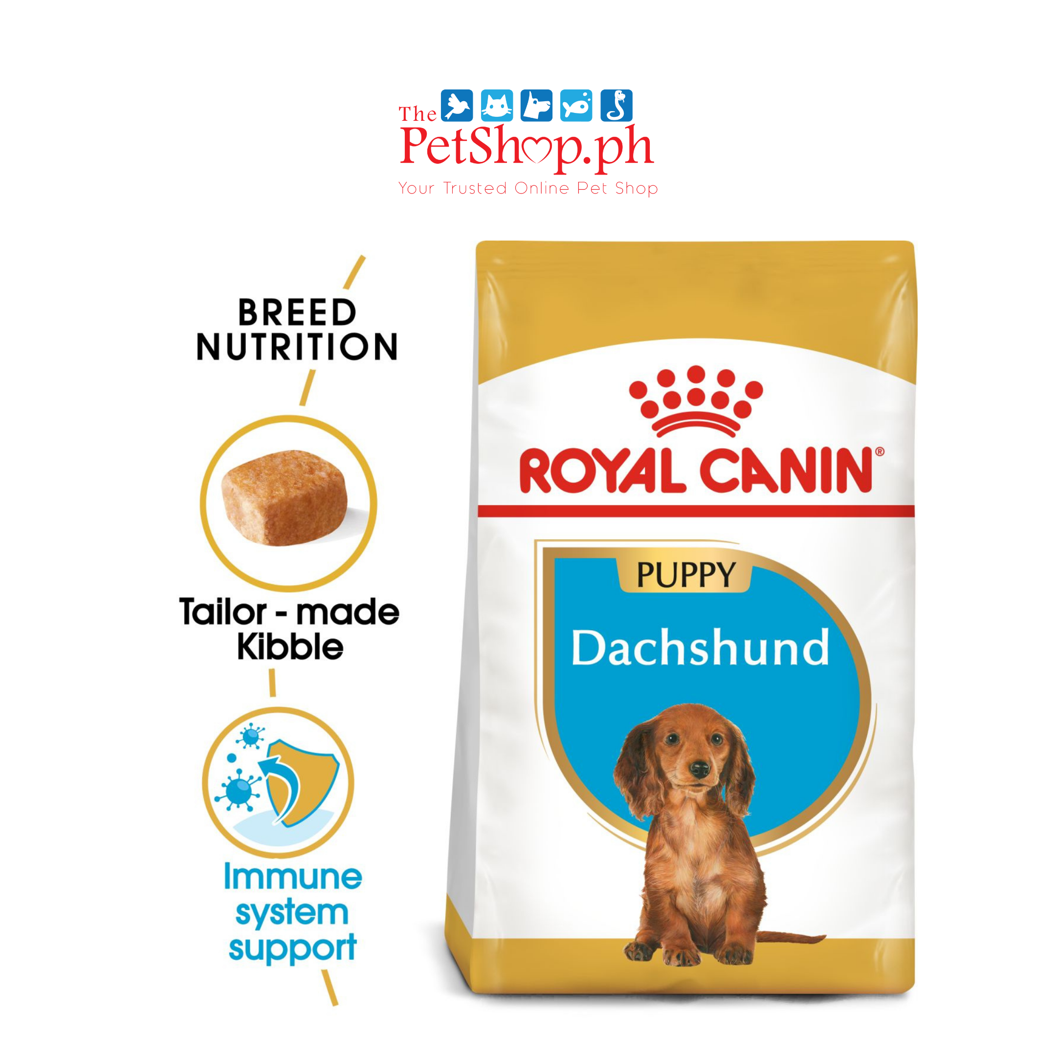 Royal Canin Dachshund Puppy 1.5KG Dry Dog - Breed Health Nutrition