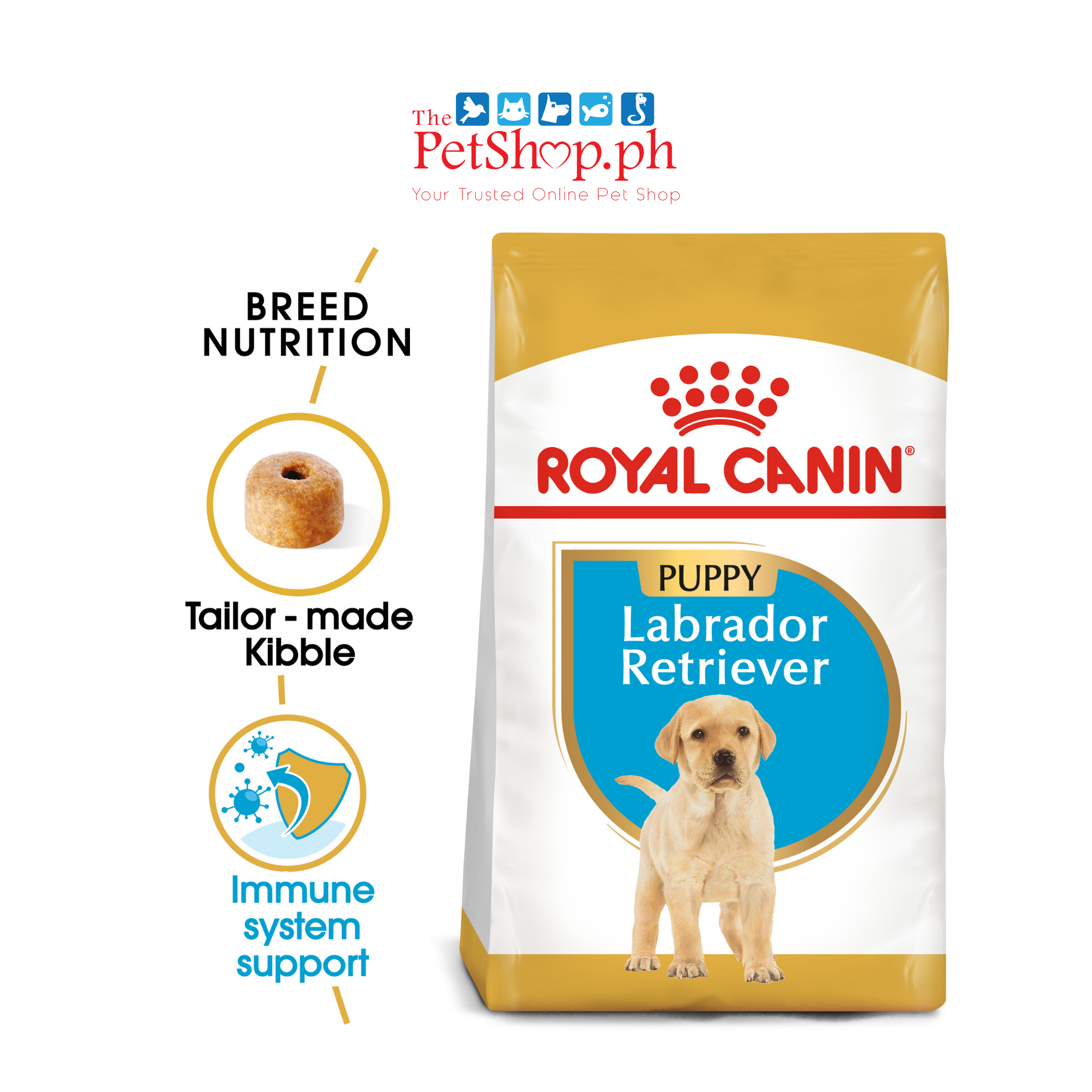 Royal Canin Labrador Retriever 3kg Puppy Dry Dog Food -Breed Health Nutrition