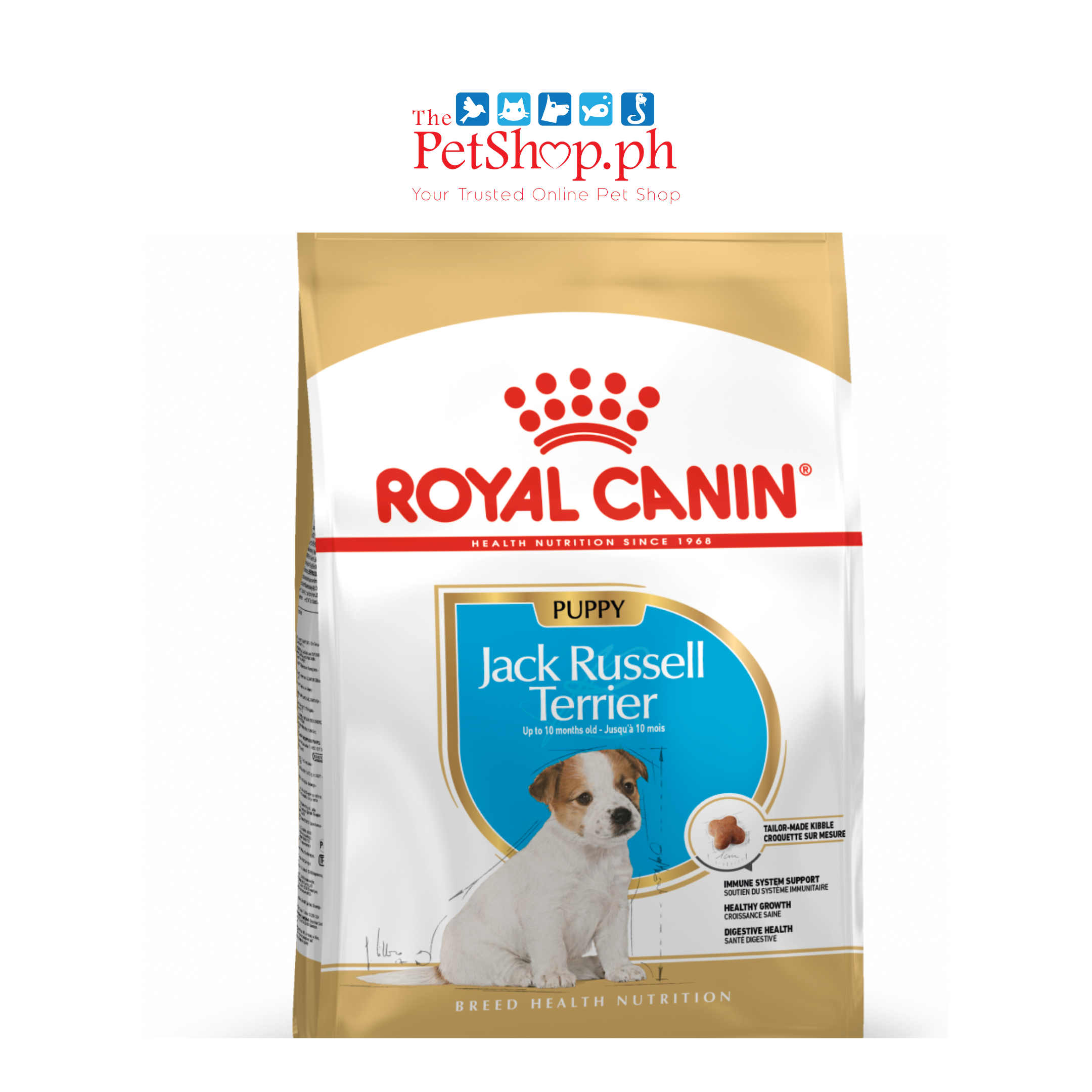 Royal Canin Jack Russell Terrier Puppy 500g Original  Dry Dog Food - Breed Health Nutrition