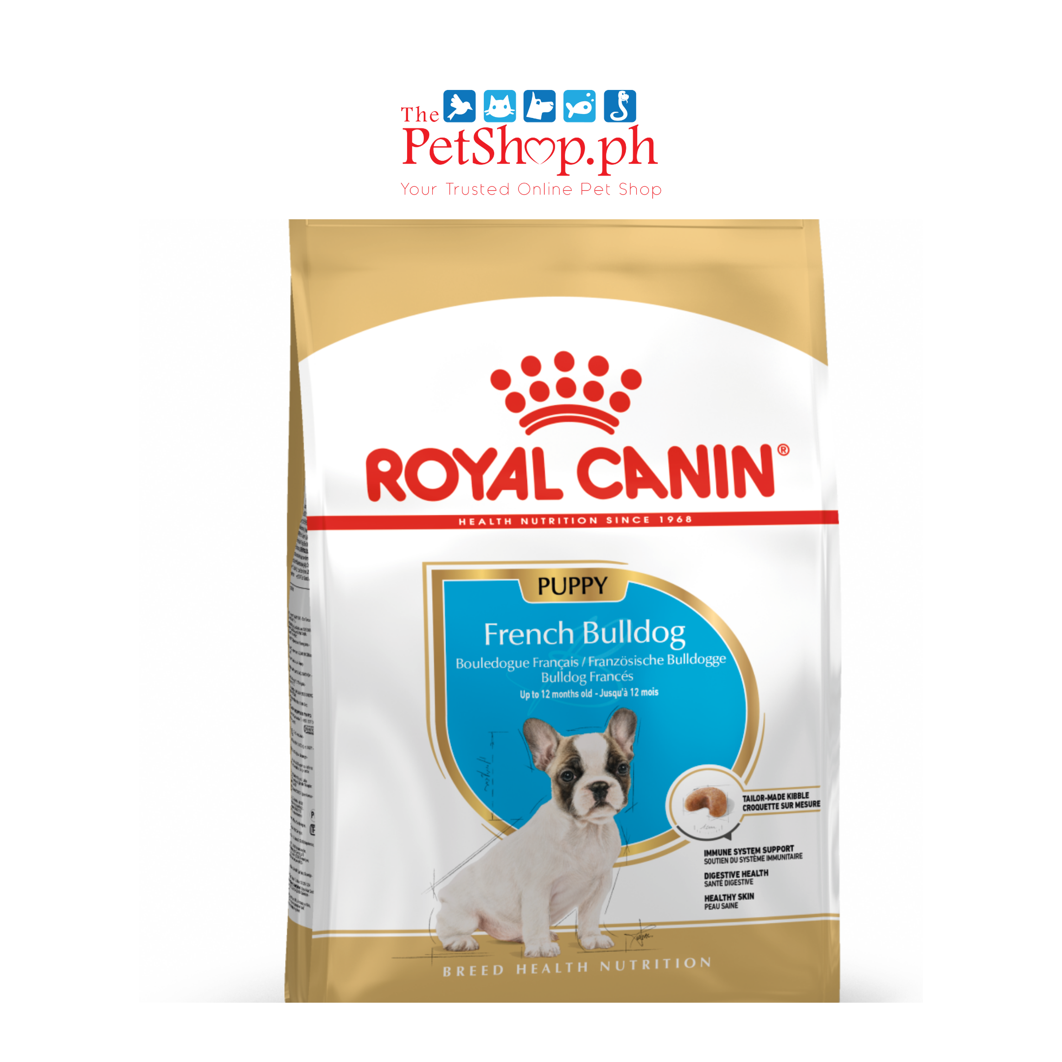 Royal Canin  French Bulldog 3kg Puppy Dry Dog Food Breed Health Nutrition
